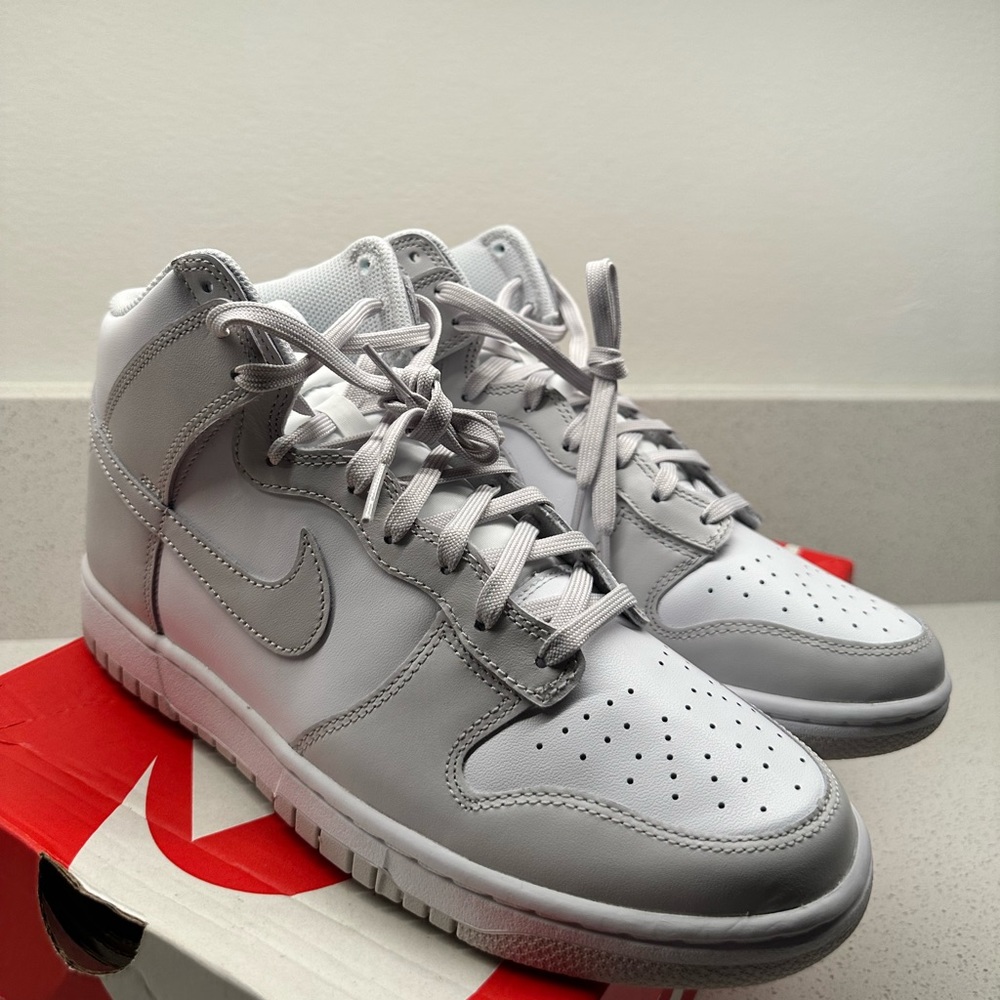 Grey white Nike